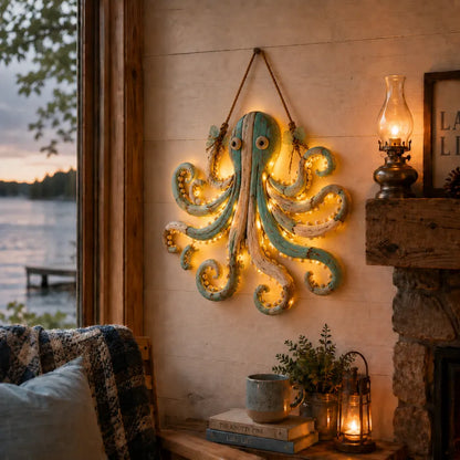 🌊Lighted Coastal Fish Wall Decor