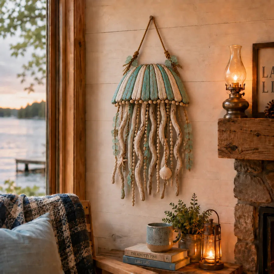🌊Lighted Coastal Fish Wall Decor
