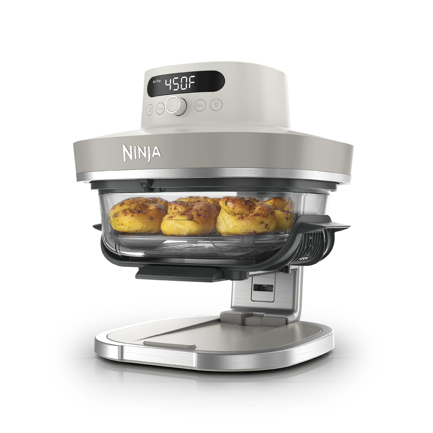 Ninja Crispi Pro 6-in-1 Glass Air Fryer in Ash Gray