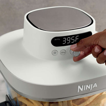 Ninja Crispi Pro 6-in-1 Glass Air Fryer in Ash Gray