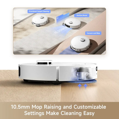 Lepaiyou Robot Vacuum and Mop (10,000 Pa)