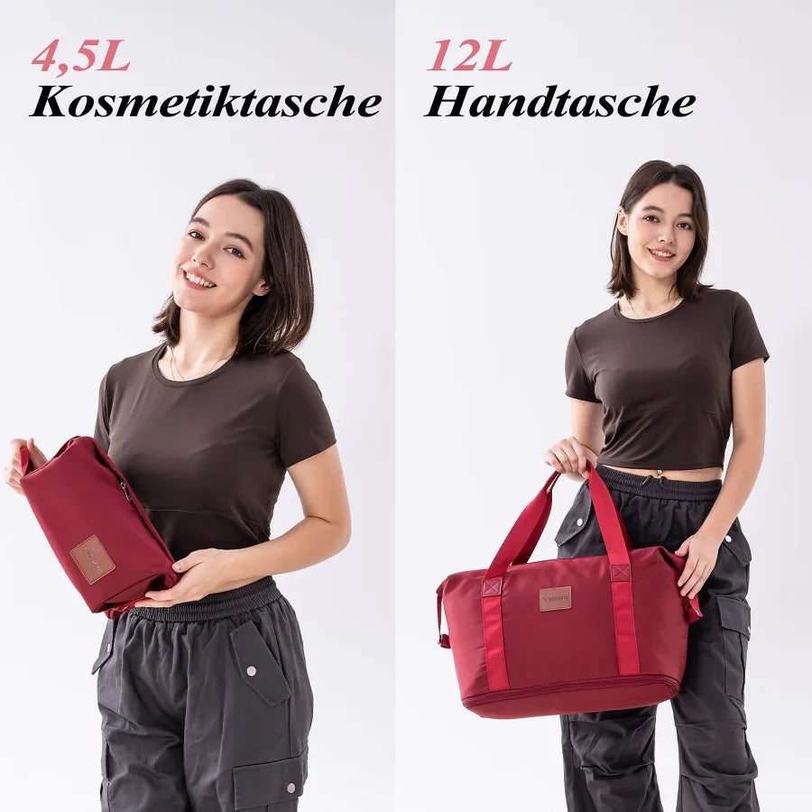 Koffer-Set (20", 24", 28") Trolley-Set 5-teilig Reiseset Rollenkoffer
